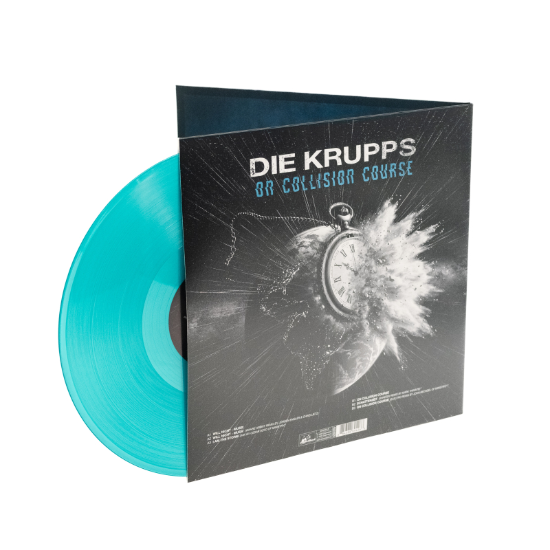 Die Krupps - Will Nicht - Muss! / On Collision Course Vinyl Gatefold LP  |  Liquid Vinyl