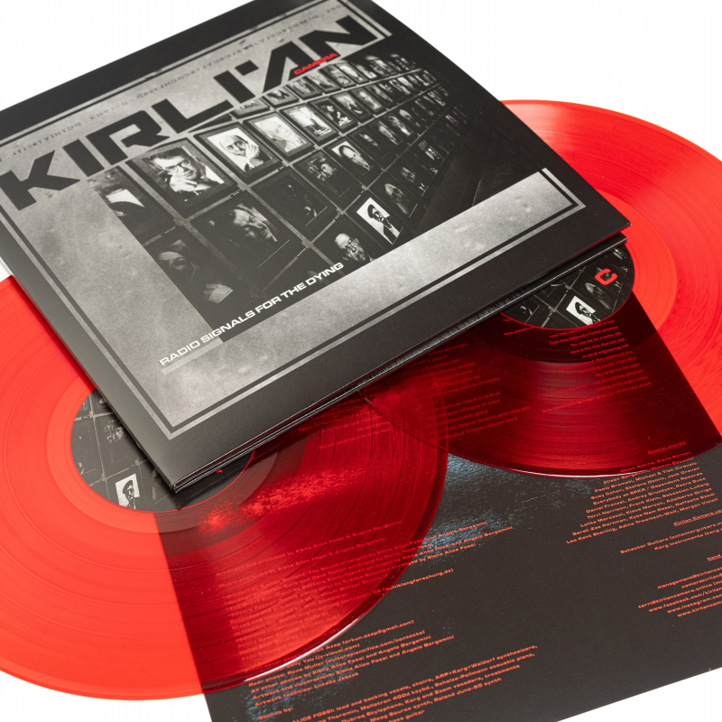 Kirlian Camera - Radio Signals For The Dying Vinyl 2-LP Gatefold  |  Transparent Red