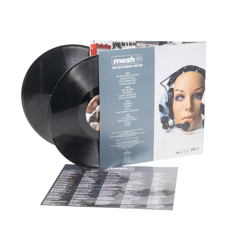 Mesh - The Truth Doesn't Matter Vinyl 2-LP Gatefold  |  Black  |  mind434 LP