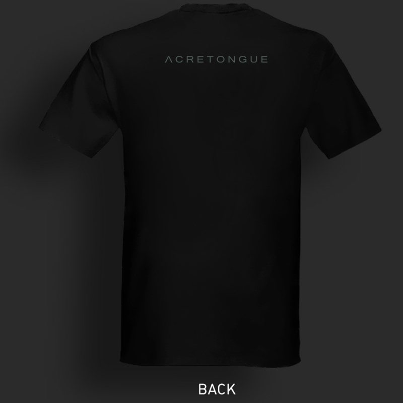 Acretongue - Ghost Nocturne T-Shirt  |  M  |  black