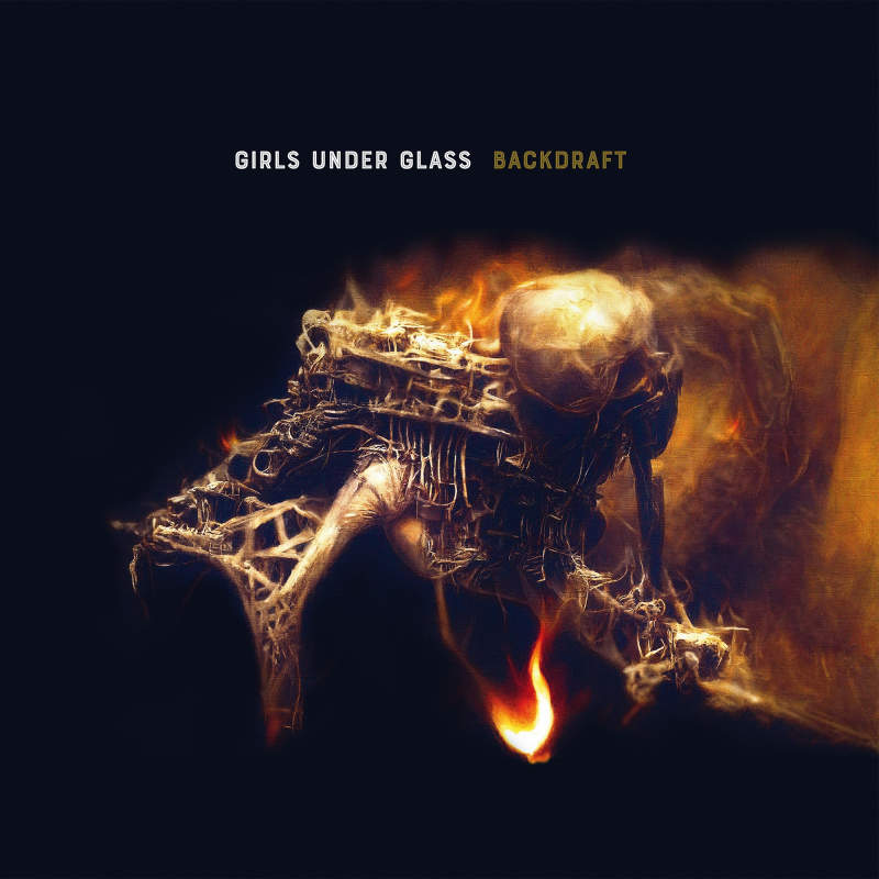 Girls Under Glass - Backdraft Vinyl LP  |  Red