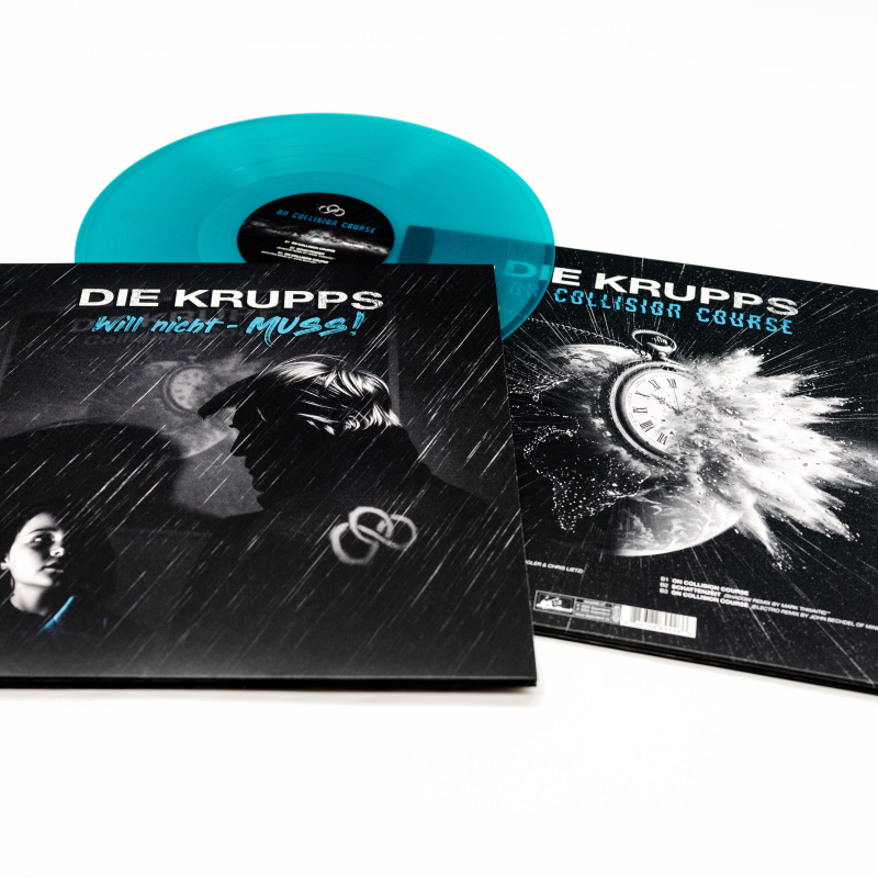 Die Krupps - Will Nicht - Muss! / On Collision Course Vinyl Gatefold LP  |  Liquid Vinyl
